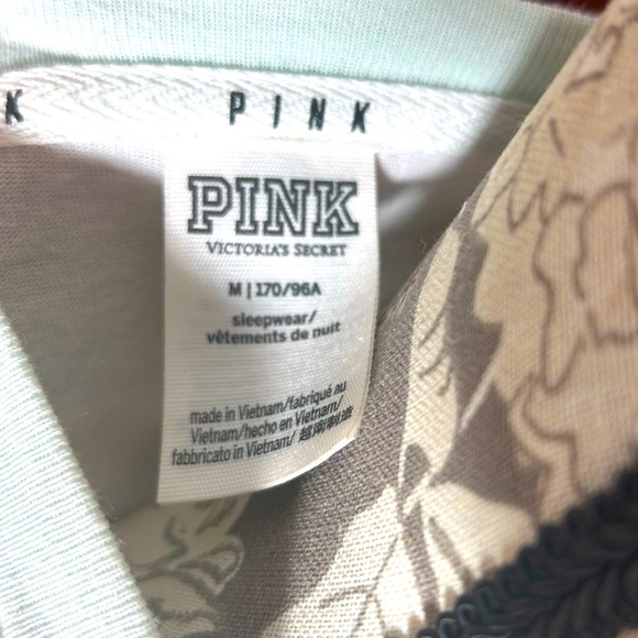 Victoria Secret - PINK - teal & white striped - Medium - Picture 3 of 3